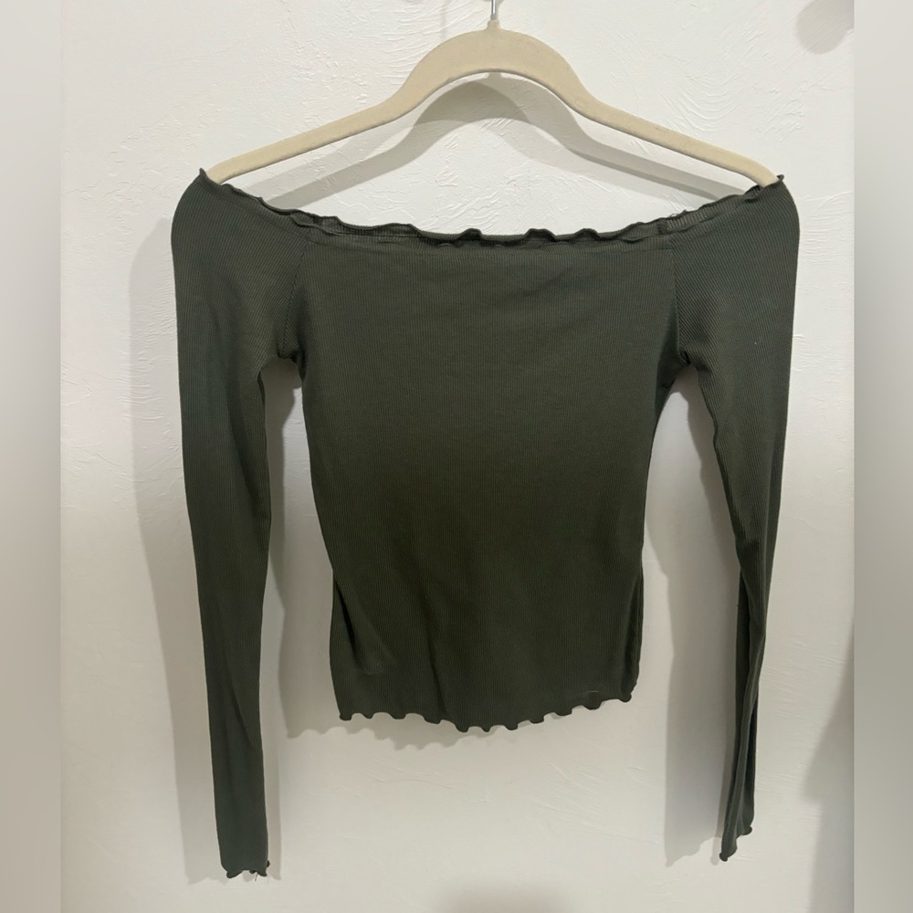 Hollister Off The Shoulder Top